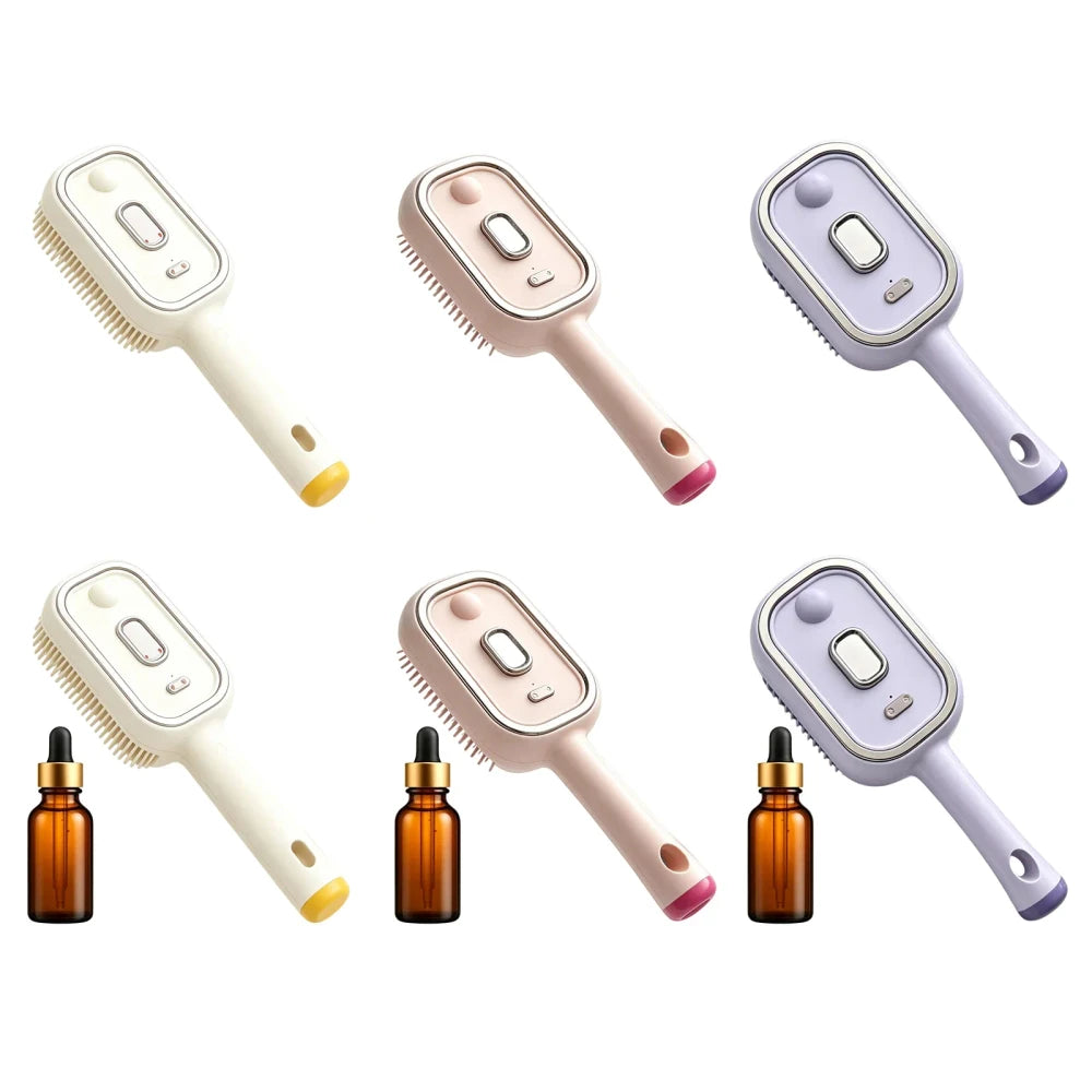 Electric Steam Scalp Massager Brush