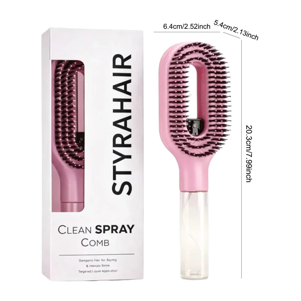 Electric Steam Scalp Massager Brush