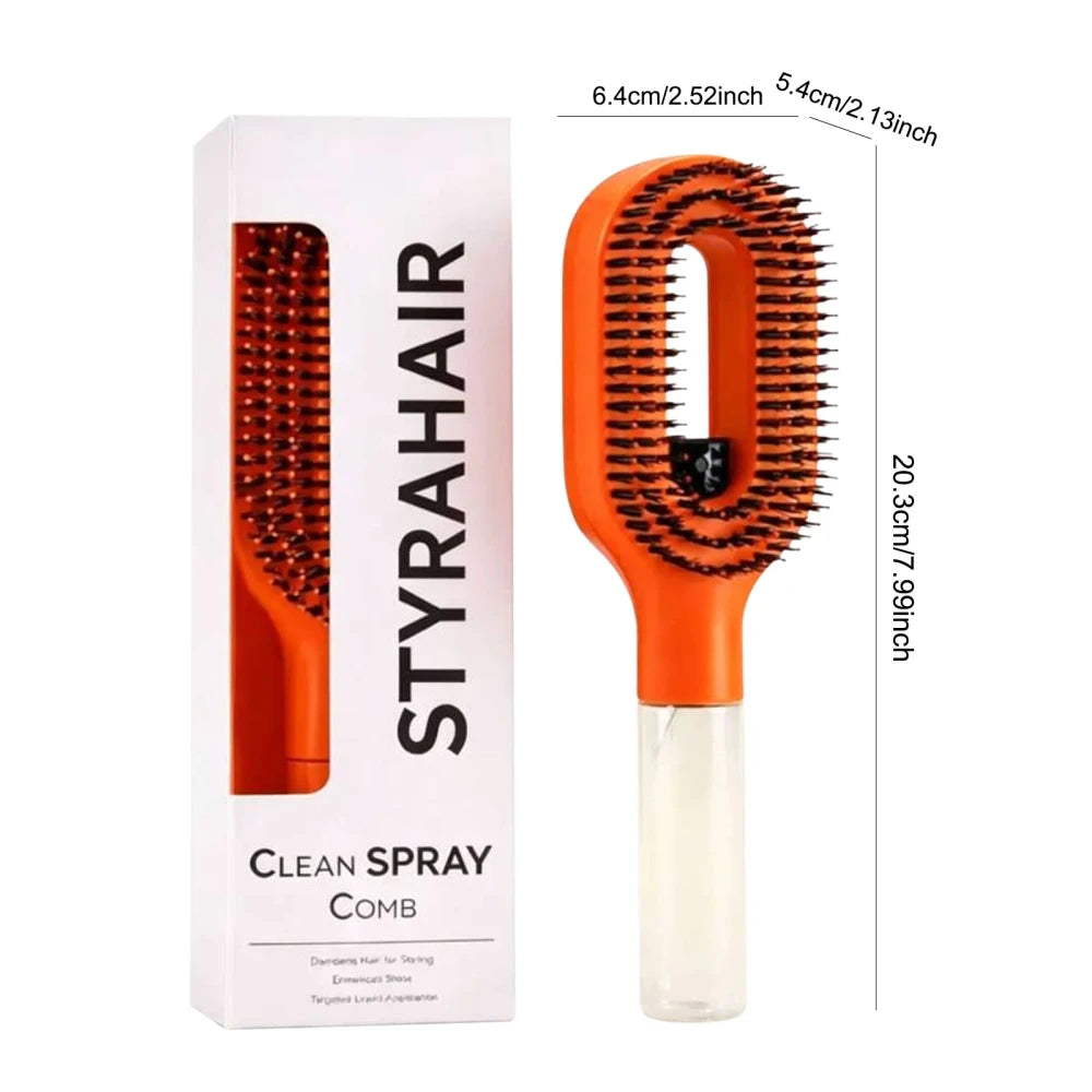 Electric Steam Scalp Massager Brush