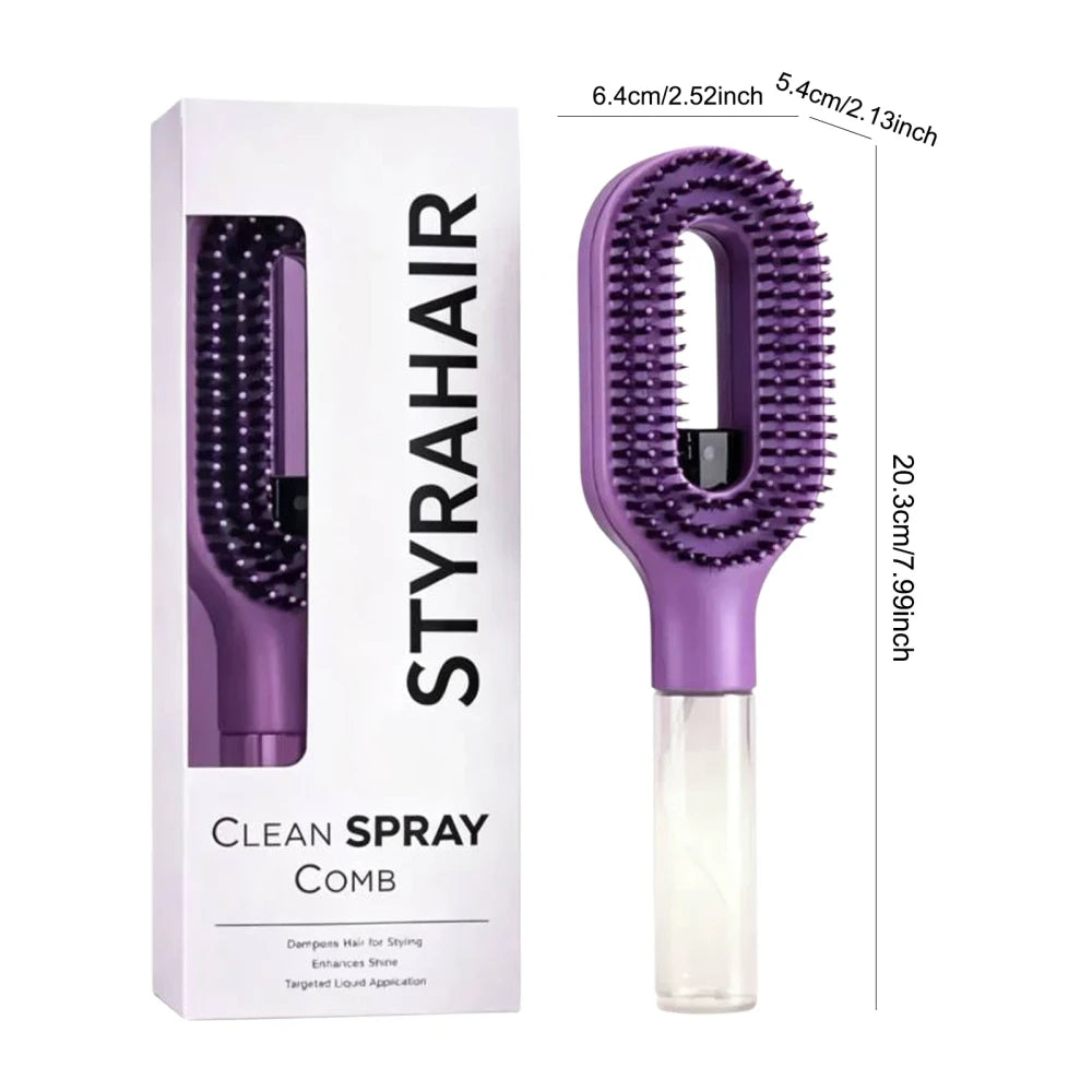 Electric Steam Scalp Massager Brush